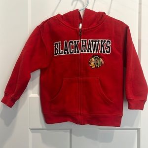 Chicago Blackhawks zip up sweatshirt